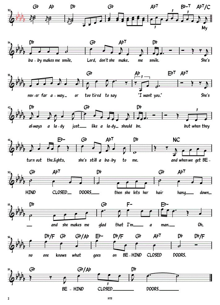 Sheet Music